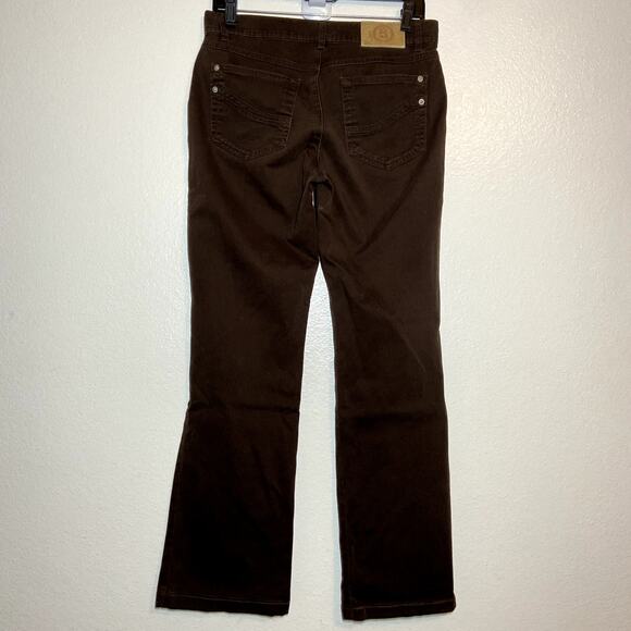 Bogner Jeans Bootcut 5-Pocket High Rise Flared Leg Brown 31" - Picture 5 of 5
